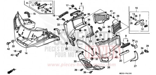 CARENAGE GL1500AR de 1994